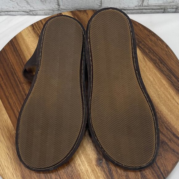 Timberland Earthkeepers Mens Sz. 7 Brown Leather Fisherman OpenToe Sandals 5146A